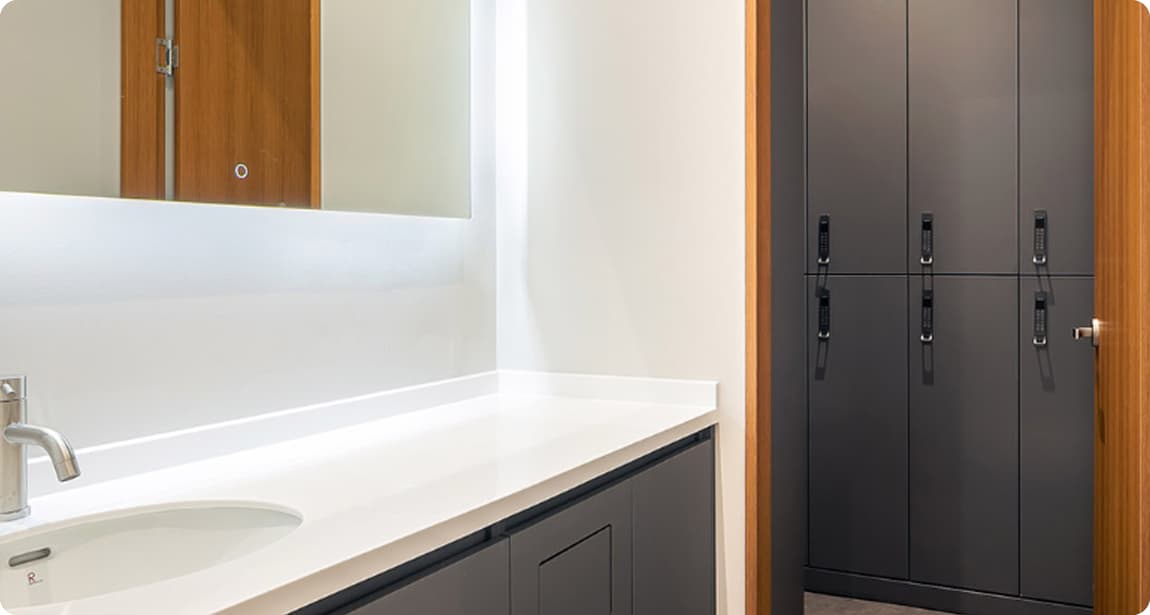 ห้องเตรียมตัว / ล็อคเกอร์ส่วนตัว